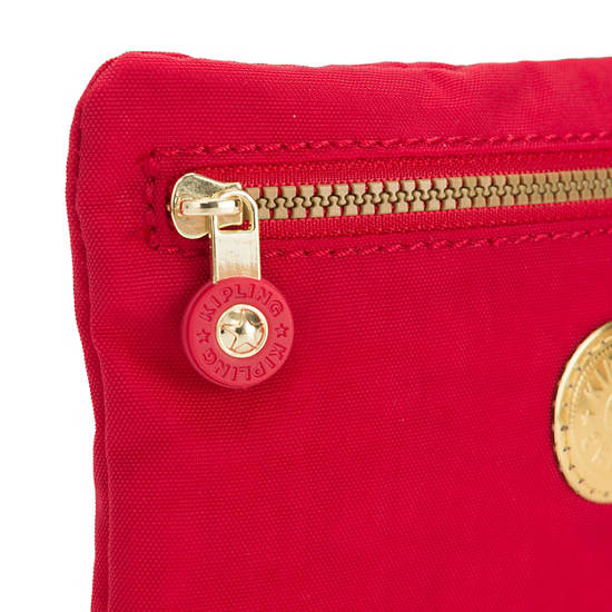 Kipling Rum Classici Slim Case Tassen Rood | België 1046KO